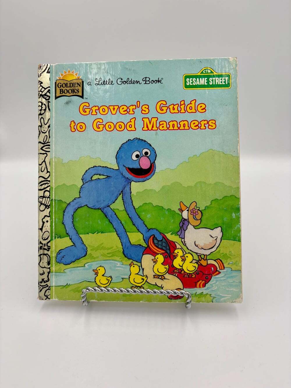 1992 Grover’s Guide to Good Manners – Sesame Street Little Golden Book